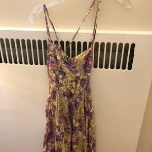 Free People Flower Cross back dress